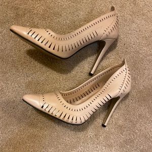 BRAND NEW! Closed Toe Nude Heels